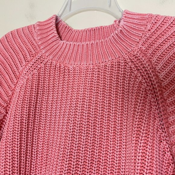 Anthropologie Maeve Mackenzie Chunky Knit Sweater Medium Petite - Picture 6 of 8